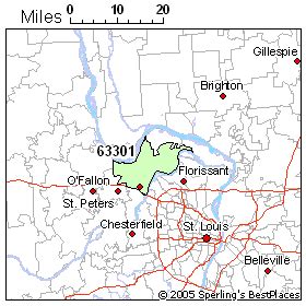 ZIP Code 63301 .